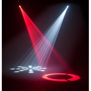 China Bright Black Mini Moving Head Beam Spot Light Sound Control LED Cree Bulb 10W supplier