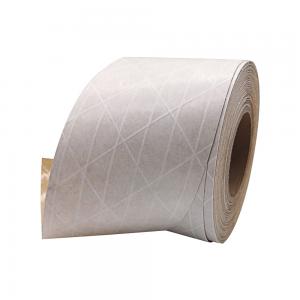 China Self Adhesive Reinforced Kraft Paper Tape Anti Heat For Paper Processing Industries wholesale