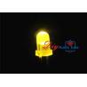 3MM Diffused DIY LED Diode Yellow Single Color Lighting 50000h Long Lifetime