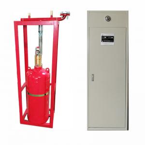 China 40L 33kg FM200 Fire Extinguishing System With Selector Valves For Multiple Zone Protection supplier