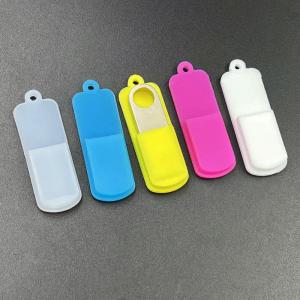 Multicolor Silicone Protective Covers Anti Slip For USB Drive