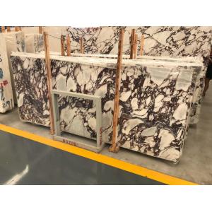 China Luxury Breccia Violetta Marble Natural Stone And Tile Hotel Wall Decoration Panel supplier