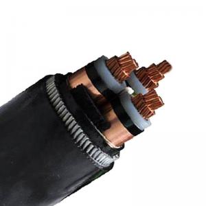 Materials Medium Low Voltage 10KV 15KV XLPE Insulated Steel Wire Armoured Power Cable