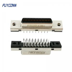 1.27mm Connector Vertical PCB 36 Pin MDR SCSI Connector Female Type