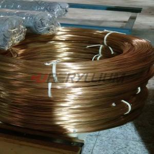 UNS No C17500 Cuco2be Beryllium Bronze Wire Thickness 0.8mm Copper Wires