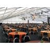 Transparent Fabric Party Canopy Tents 25m * 35m Wide Space UV - Resistant