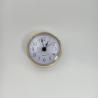 China 70mm Roman Numeral Quartz Clock Insert with Gold Trim wholesale