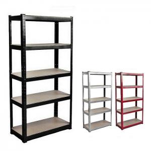 5 Tiers Heavy Duty Boltless Rack  Boltless Metal Shelving Garage Metal Shelving Unit