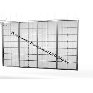 China HD imperméabilisent SMD 3 dans 1 les signes polychromes extérieurs transparents de l'affichage à LED LED d'IP54 supplier