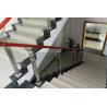 Customized stainless steel handrail stair railing designs in China