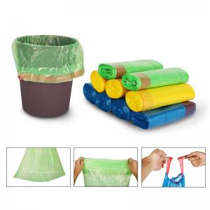 China LDPE HDPE Recyclable Garbage Bags Compostable Trash Can Liner supplier