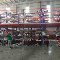 China I Beam CE Cantilever Racking System 600MM Cantilever Metal Storage Racks on sale