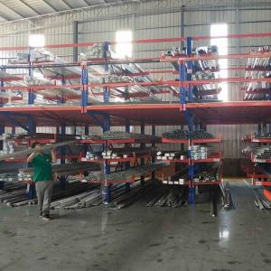 I Beam CE Cantilever Racking System 600MM Cantilever Metal Storage Racks