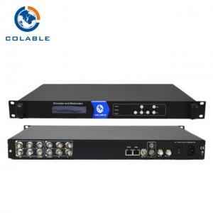 4 Channel AV DVB T Modulator , 4 In 1 MPEG 2 Hdmi To Dvb T Modulator COL5011U - 4CT