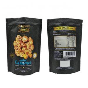 China Matte Food Packaging Aluminum Foil Bag VMPET Popcorn Plastic Bag supplier