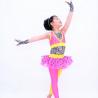 Jazz Tap Costumes Polka Dot Tutu Skirt Attached Pants Sequin Vest With Zebra