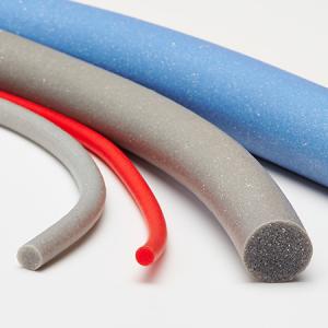 China Low Hardness Silicone Foam Strip , Extruded Silicone Foam Sealing Strip supplier