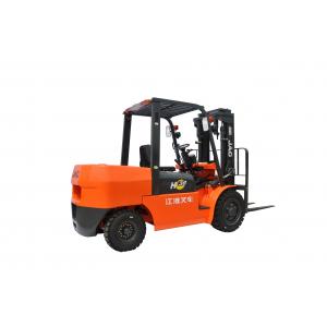 JAC 3.8T 3 Stage Mast Forklift Warehouse Lift Truck With 500mm Load Center