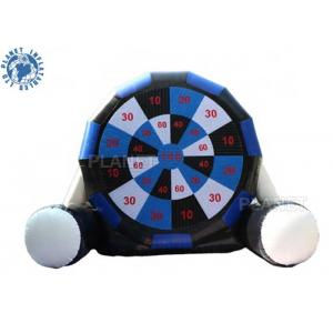 China Large Jumbo Inflatable Velcro Soccer Dart Board Sports Game For Outdoor supplier