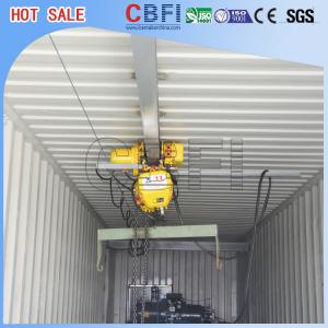China High Output Commercial Ice Block Maker Machine With 20 Ft 40 Ft Container supplier