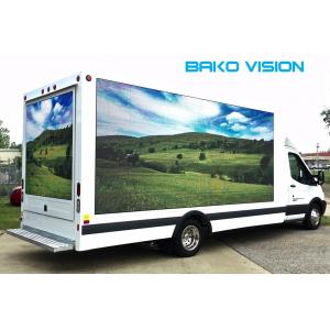 P4.81 P6.67 Mobile LED Screen Led Mobile Advertising Billboard With High Brightness