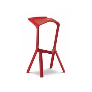 Shark shape Nordic stylist Denmark fashionable individual character is recreational plastic chair bar stool