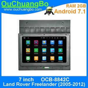Ouchuangbo car radio gps nav android 7.1 for Land Rover Freelander (2005-2012) with JPEG /GIF /PNG /BMP file HD video