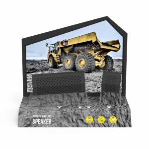 China ワイヤレスBluetoothスピーカーディスプレイスタンドラック、LEDライト付き、カスタマイズ wholesale