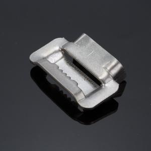 1/4 Inch Stainless Steel Banding Buckle Tooth Type Metal Side Release Buckle