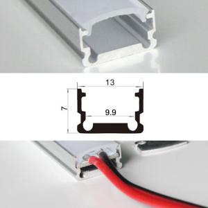 10mm width PCB U shape aluminum channel surface mounted 5050 3528smd LED strip accessory Al profile