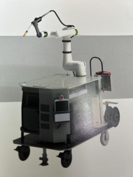 27.55lbs Effective Load Robot Laser Welding System