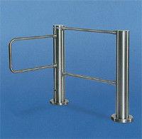 User Friendly Half Height Turnstiles Rustproof For Access Control System