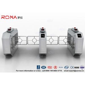 China RFID Automatic Swing Barrier Gate Smart Arm Revolving Door Security Access Control Turnstile supplier