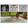 China Acrylic whirlpool massage outdoor swim spa hot tub with 75pcs Jet pump, 38A, 3500mm × 2250mm × 1070mmH wholesale