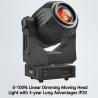 China 0-100% Linear Dimming Moving Head Light with 3-year Long Advantages IP20 wholesale