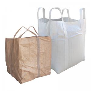 Side-Seam Loop 90x90x110cm Super Sack Jumbo Bag for Food Grade Cross Packing 1500kg 1000kg