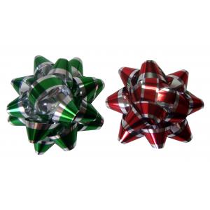 Decoration Star Gift Wrap Bows Iridescent Metallic And Holographic Material