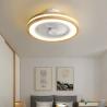 China 新しい寝室 木製 LED 天井扇風機 リモコン付き 家庭用装飾照明 扇風機 灯りの天井扇風機 wholesale