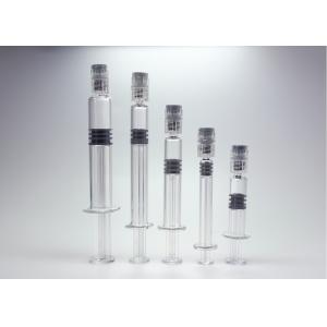 Prefilled Glass Non Needle Syringe With Luer Lock Rigid Protecting Cap