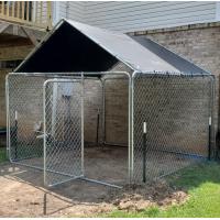 China Cheap Fence Panel Animal Pet House For Sale OEM Large Chain Link Dog Run Kennel on sale