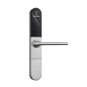 Zinc Alloy Frame RFID Hotel Door Locks 24 Months Warranty For Aluminum Steel Door