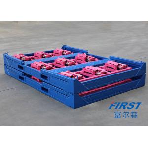 China 2000KGS 4 Layers Detachable Stackable Steel Pallets supplier