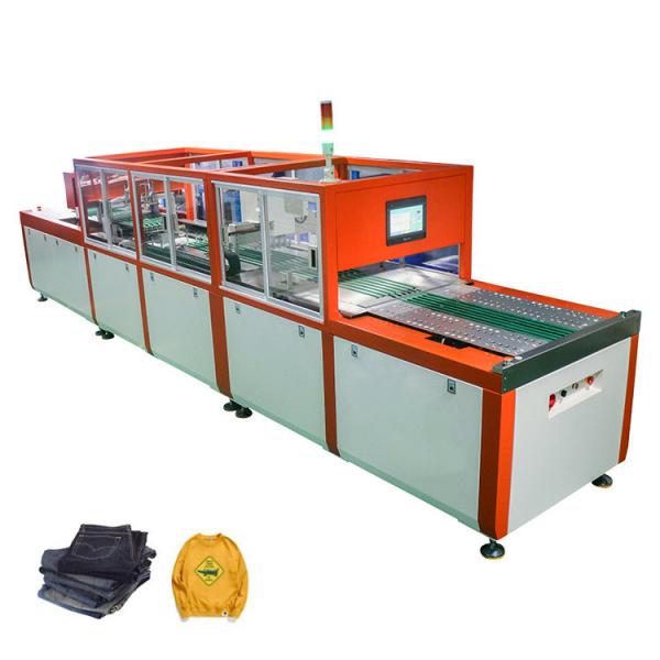 automatic clothes ironing and folding machine industrial clothes folding machine
