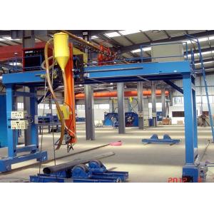 Gantry Type Auto Light Pole Welding Machine For High Mast Main Motor Power 10KW