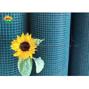 Green PVC Coated 1/2in x 48in x 100ft PVC Coating Wire Fence, For Fencing Around Chicken Coop, Run, and Gardens