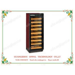 China OP-412 Customized Size Stainless Steel Door Frame Red Wine Display Showcase Chiller supplier