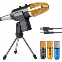 China Wired 70dB Voice Recorder Mic USB 2.0 Condenser 30Hz-20kHz Living Streaming on sale