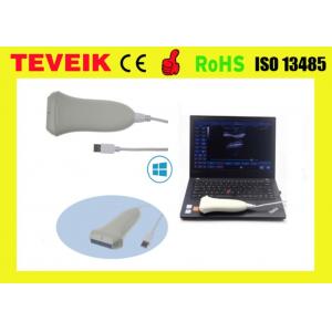 Lightweight usb ultrasound transducer for laptop computer, portable usb linear probe good price