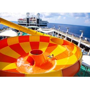 China Multi Color Huge Water Slide Water Park Attraction Equipment 38 X 30m Floor Space supplier