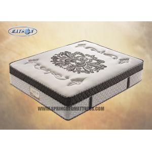 China Double Layer Pocket Spring Mattress / Euro Top Memory Foam Mattress supplier